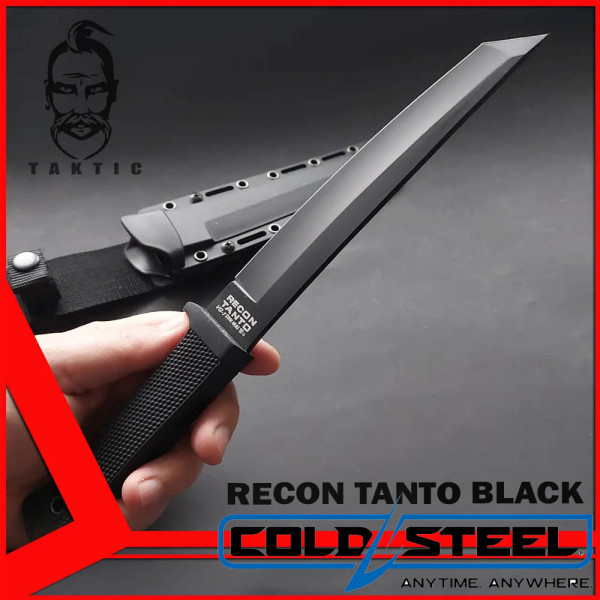 Тактически супер нож RECON TANTO Cold Steel Black